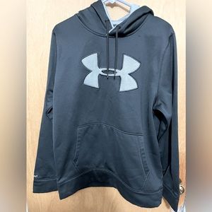 Under Armour Storm 1 Black/gray hooded sweatshirt